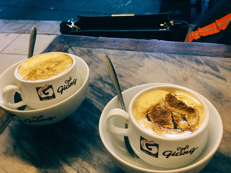 3. Sip Egg Coffee At Giang Cafe