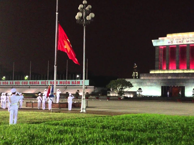 Ho Chi Minh Mausoleum in Hanoi