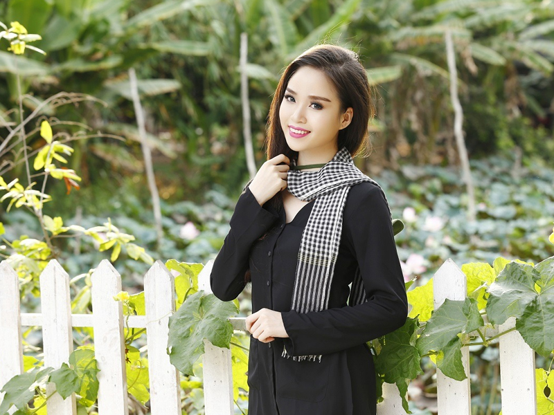 Vietnamese Traditional Women’s Clothing in Mekong Delta