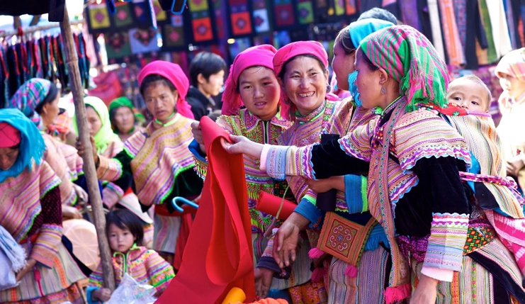 There are 54 different ethnic groups in Vietnam